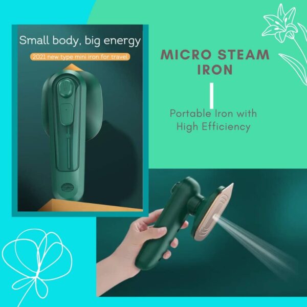 Portable Mini Steam Iron Box - Image 4
