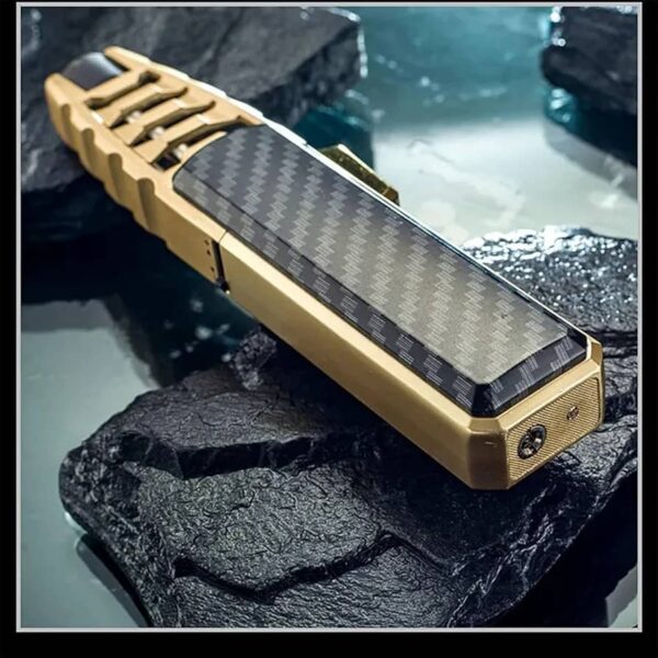 Powerful Metal Jet Flame Lighter, Turbo Torch - Image 2