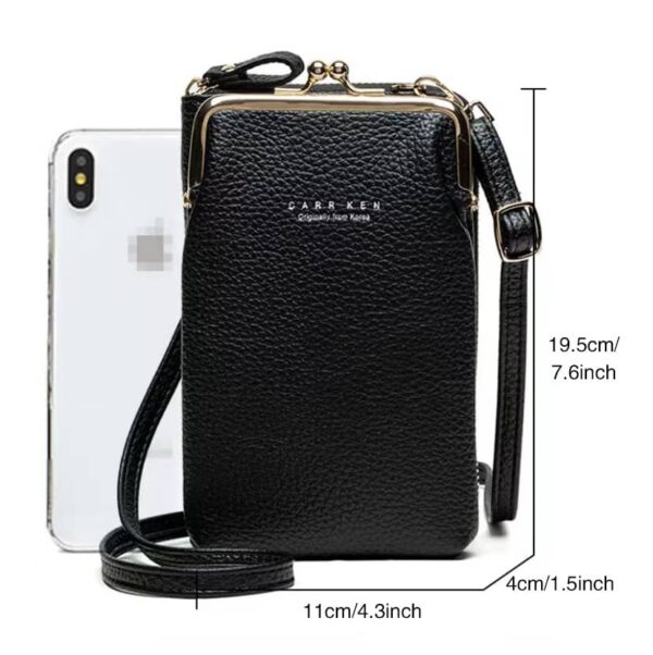 Women Wallet (Black) - Image 4