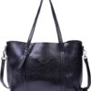 Women Leather Shoulder & Crossbody Tote Handbag